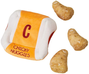 Cosmo Furbabies Chicken Nugget Plush Puzzle for Dogs - PetMountain.com