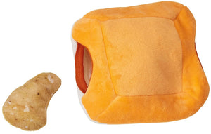 Cosmo Furbabies Chicken Nugget Plush Puzzle for Dogs - PetMountain.com