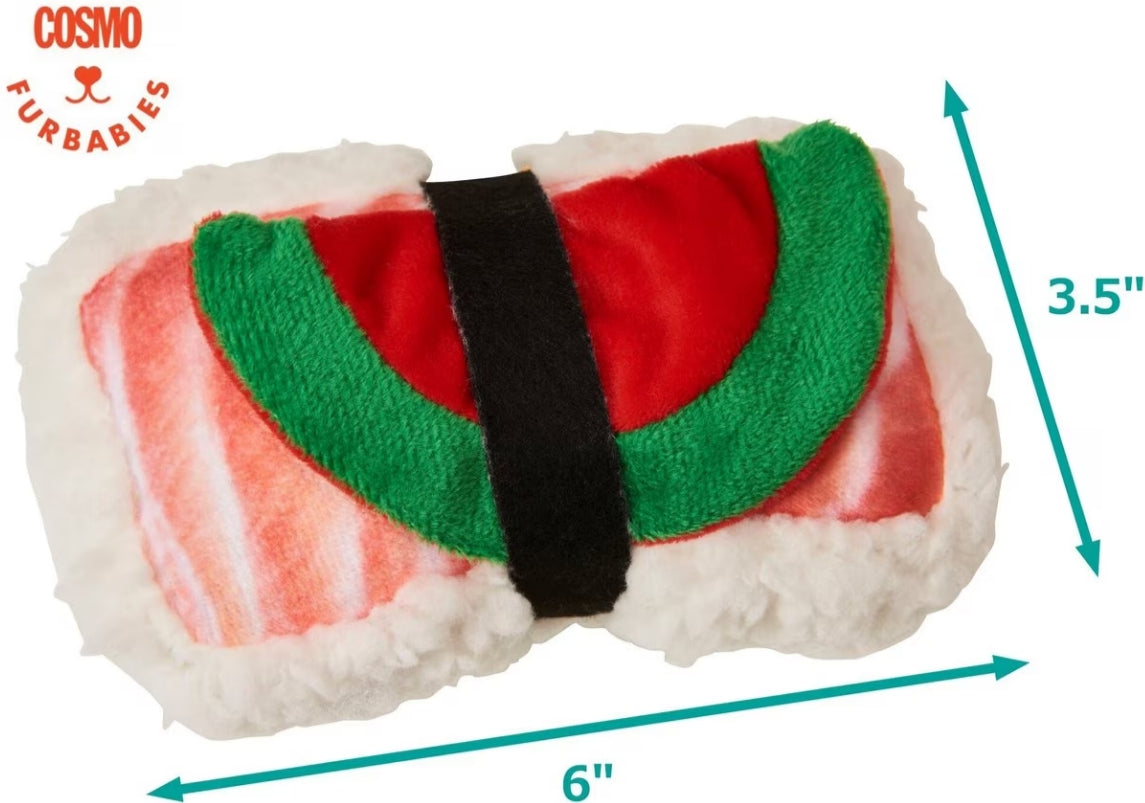 Cosmo Furbabies Sushi Plush Toy Assorted Styles - PetMountain.com