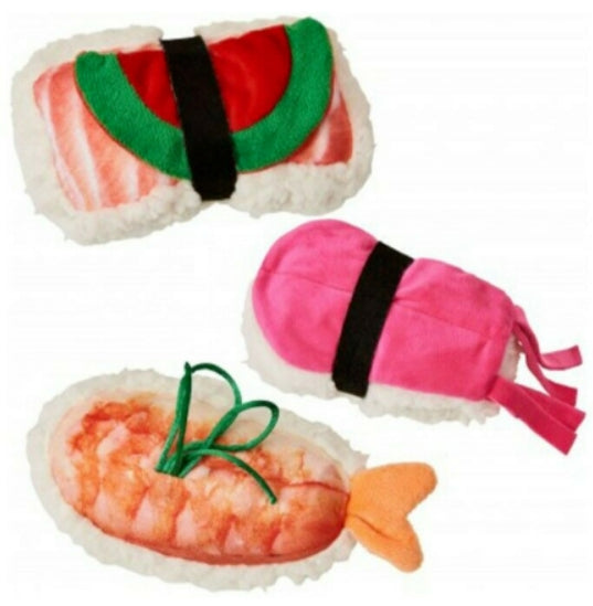 Cosmo Furbabies Sushi Plush Toy Assorted Styles - PetMountain.com