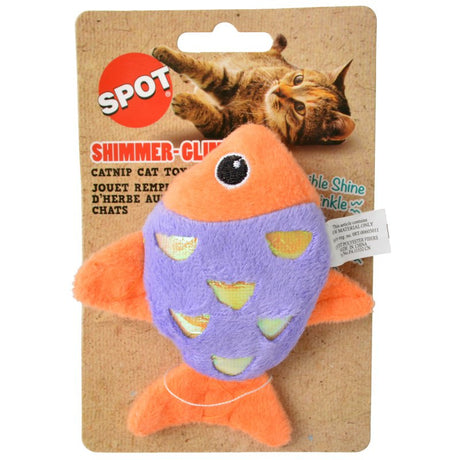 4 count Spot Shimmer Glimmer Fish Catnip Toy