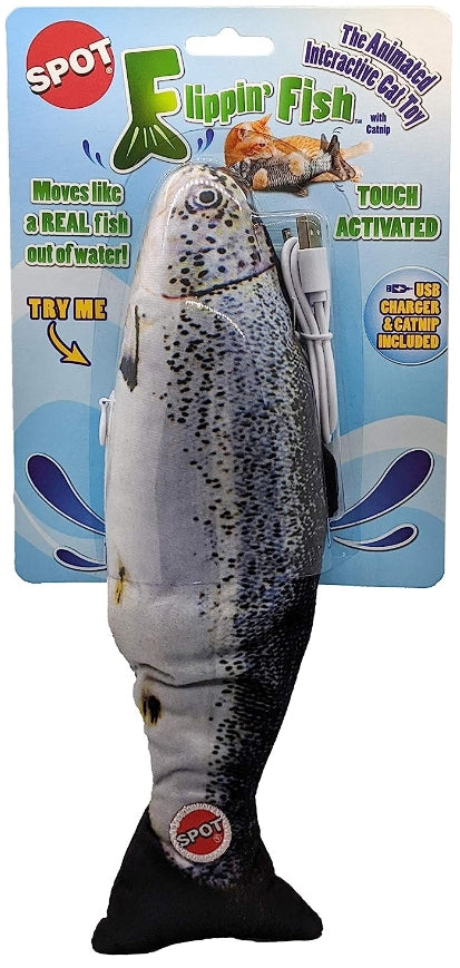 Spot Flippin Fish Cat Toy - PetMountain.com