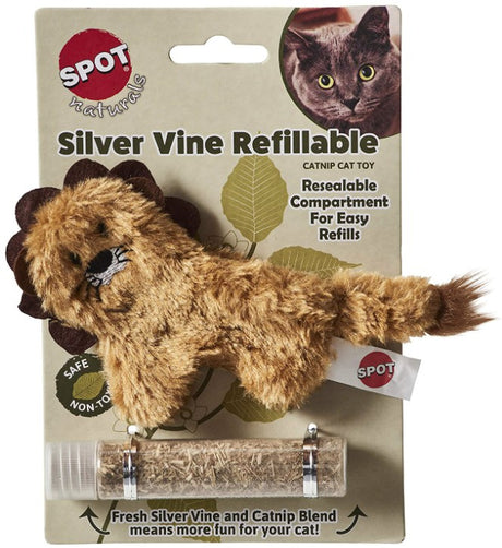 1 count Spot Silver Vine Refillable Cat Toy Assorted Characters