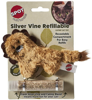 3 count Spot Silver Vine Refillable Cat Toy Assorted Characters