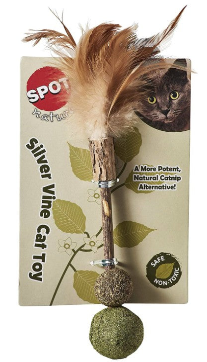 3 count Spot Silver Vine Cat Toy Medium Assorted Styles