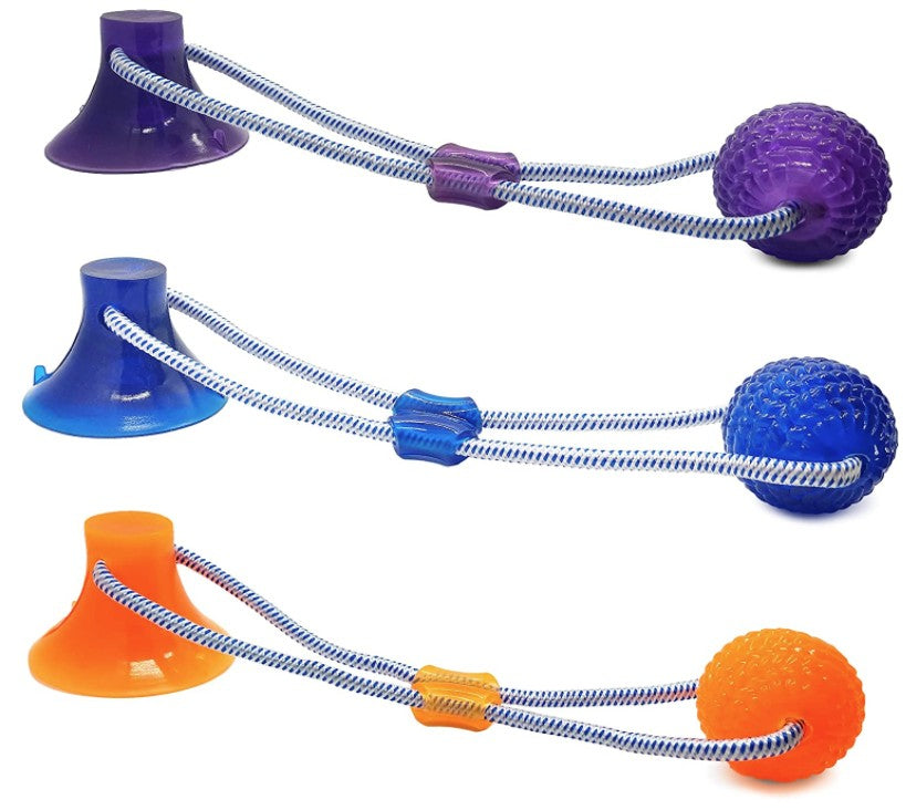 Spot Press and Pull Interactive Dog Toy Assorted Colors - PetMountain.com