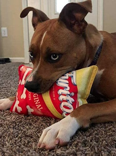 1 count Spot Fun Food Furitos Chips Plush Dog Toy