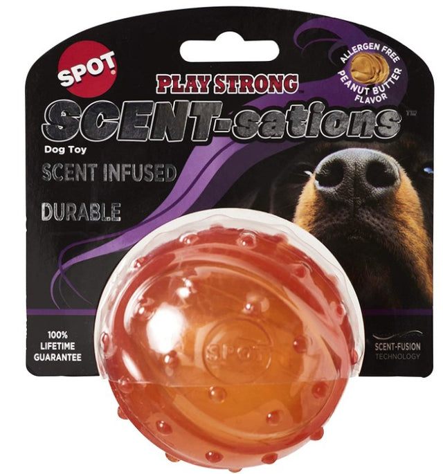 Spot Scent-Sation Peanut Butter Scented Ball - PetMountain.com