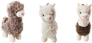 1 count Spot Yo Llama Plush Dog Toy Assorted Colors