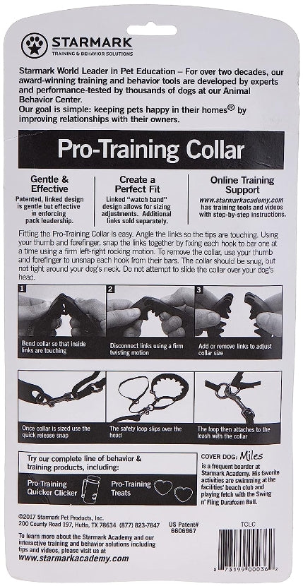 3 count Starmark Pro-Training Collar Large
