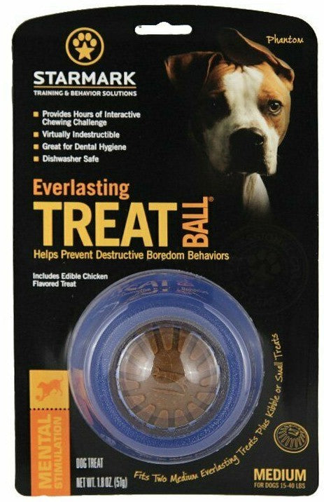 Starmark Everlasting Treat Ball Original Medium - PetMountain.com
