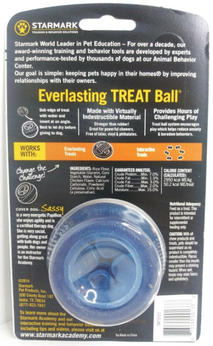 Starmark Everlasting Treat Ball Original Small - PetMountain.com
