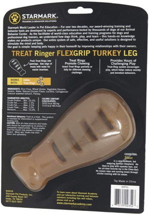 Starmark Flexgrip Ringer Turkey Leg - PetMountain.com