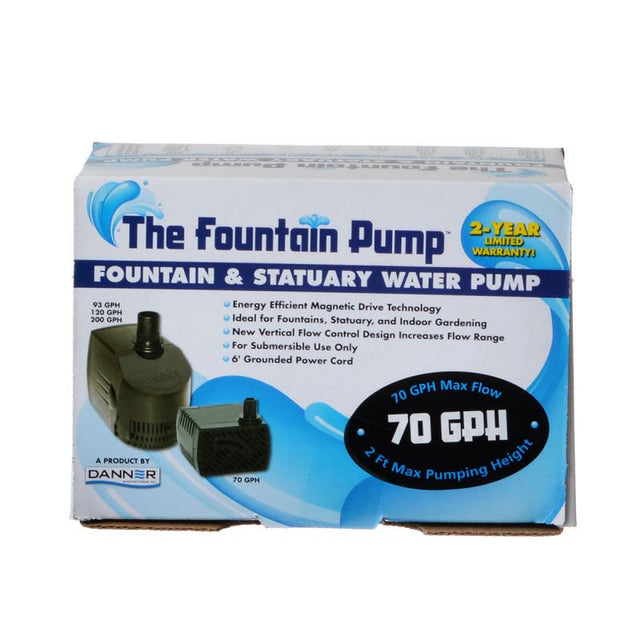 Danner The Fountain Pump Magnetic Drive Submersible Pump - PetMountain.com