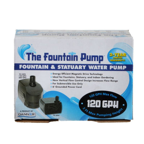 Danner The Fountain Pump Magnetic Drive Submersible Pump - PetMountain.com