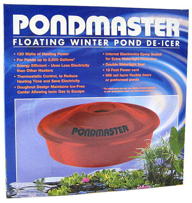 Pondmaster Floating Winter Pond De-Icer 120 Watt - PetMountain.com