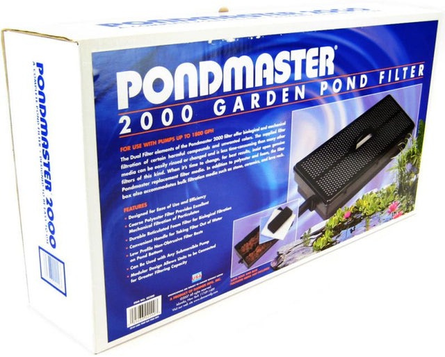 Pondmaster 2000 Garden Pond Filter Box - PetMountain.com