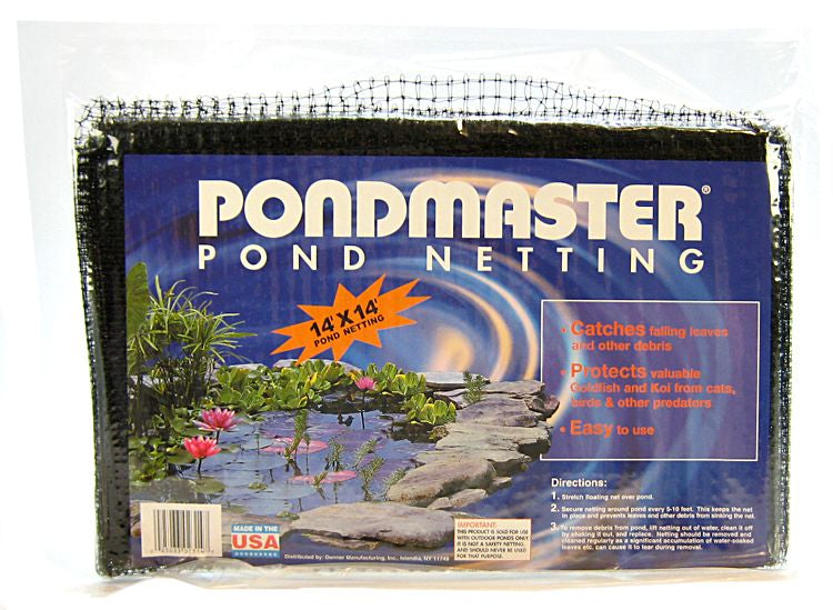14'L x 14'W - 1 count Pondmaster Pond Netting to Protect Fish From Predators and Falling Debris