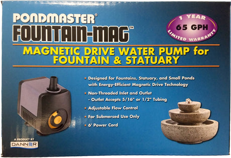 Pondmaster Fountain-Mag Magnetic Drive Water Pump - PetMountain.com