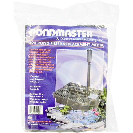 6 count (3 x 2 ct) Pondmaster 190 Pond Filter Replacement Media Set