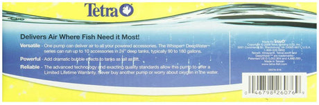 Tetra Whisper AP Deep Water Aquarium Air Pump AP300