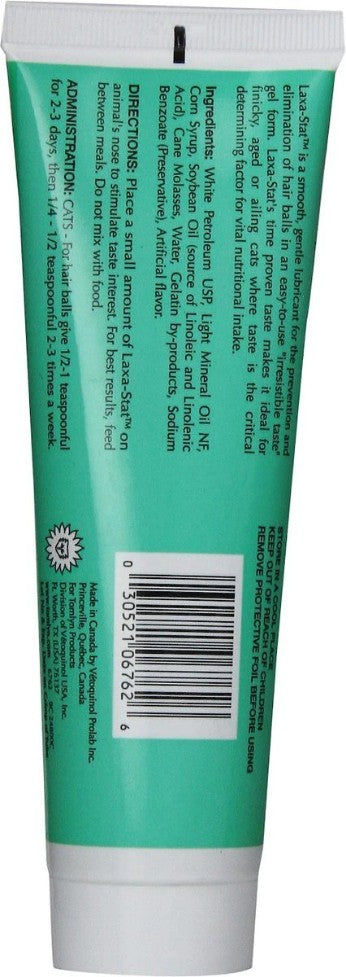 4.25 oz Tomlyn Laxa-Stat Hairball Elimination and Prevention Cat Supplement