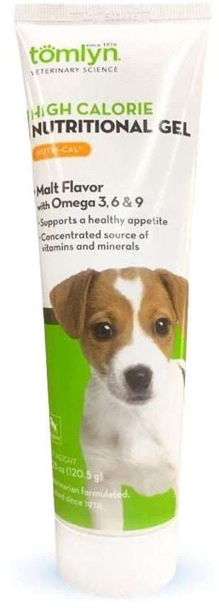 4.25 oz Tomlyn Nutri-Cal High Calorie Nutritional Gel for Dogs and Puppies