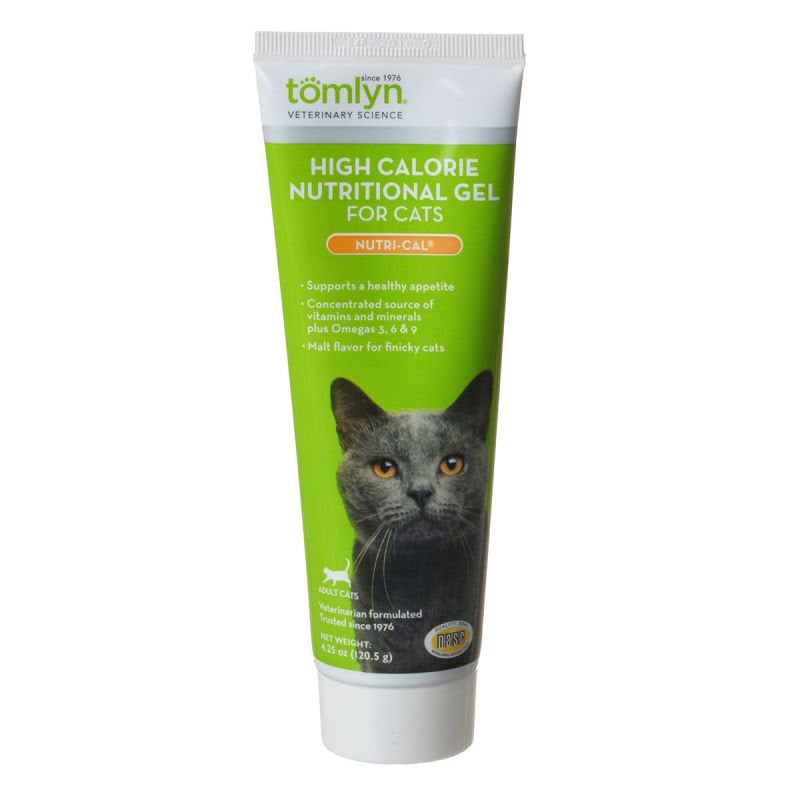Tomlyn High Calorie Nutritional Gel for Cats Nutri-Cal Supports a Healthy Appitite - PetMountain.com