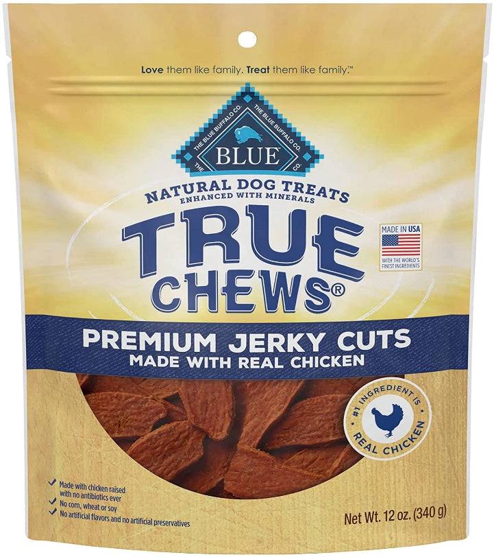 True Chews Blue Buffalo Premium Jerky Cuts with Real Chicken - PetMountain.com