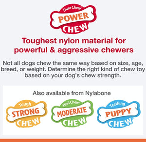 Nylabone Dura Chew Bone Original Flavor Wolf - PetMountain.com