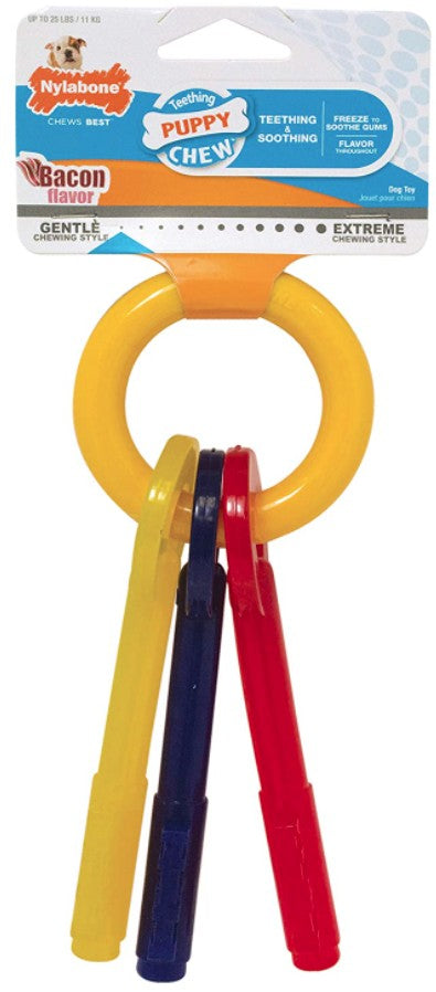 Nylabone Puppy Chew Teething Keys Toy - PetMountain.com