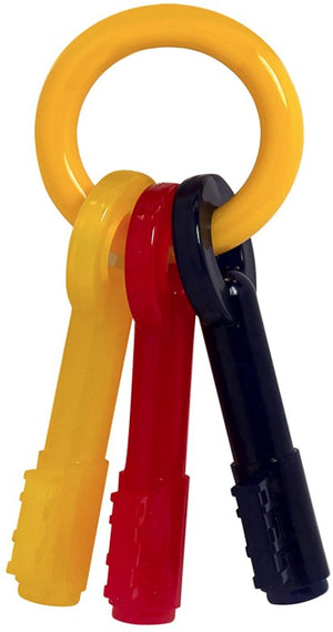 Large - 4 count Nylabone Puppy Chew Teething Keys Toy