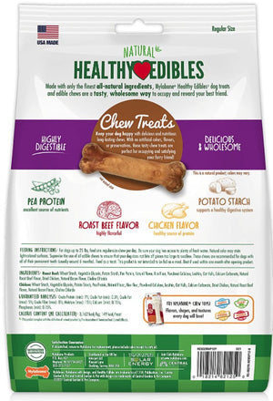 Nylabone Healthy Edibles Variety Pack Roast Beef and Chicken Regular - PetMountain.com