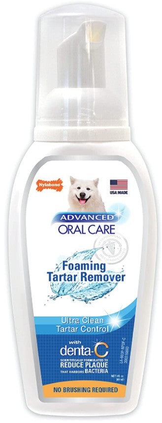 48 oz (12 x 4 oz) Nylabone Advanced Oral Care Foaming Tartar Remover