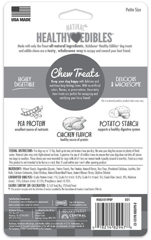 Nylabone Healthy Edibles Chews Chicken Petite - PetMountain.com