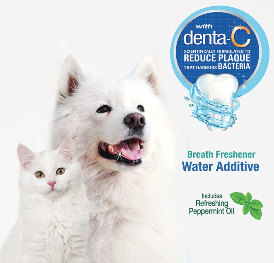 Nylabone Advanced Oral Care Liquid Breath Freshener for Cats and Dogs - PetMountain.com