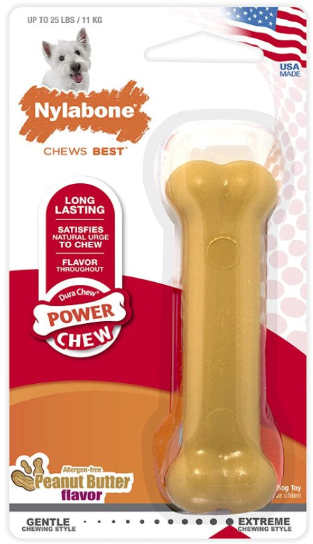 Nylabone Dura Chew Bone Peanut Butter Flavor - PetMountain.com