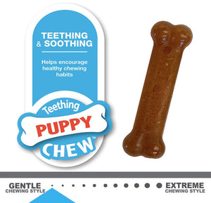 6 count (3 x 2 ct) Nylabone Puppy Chew Twin Pack Petite