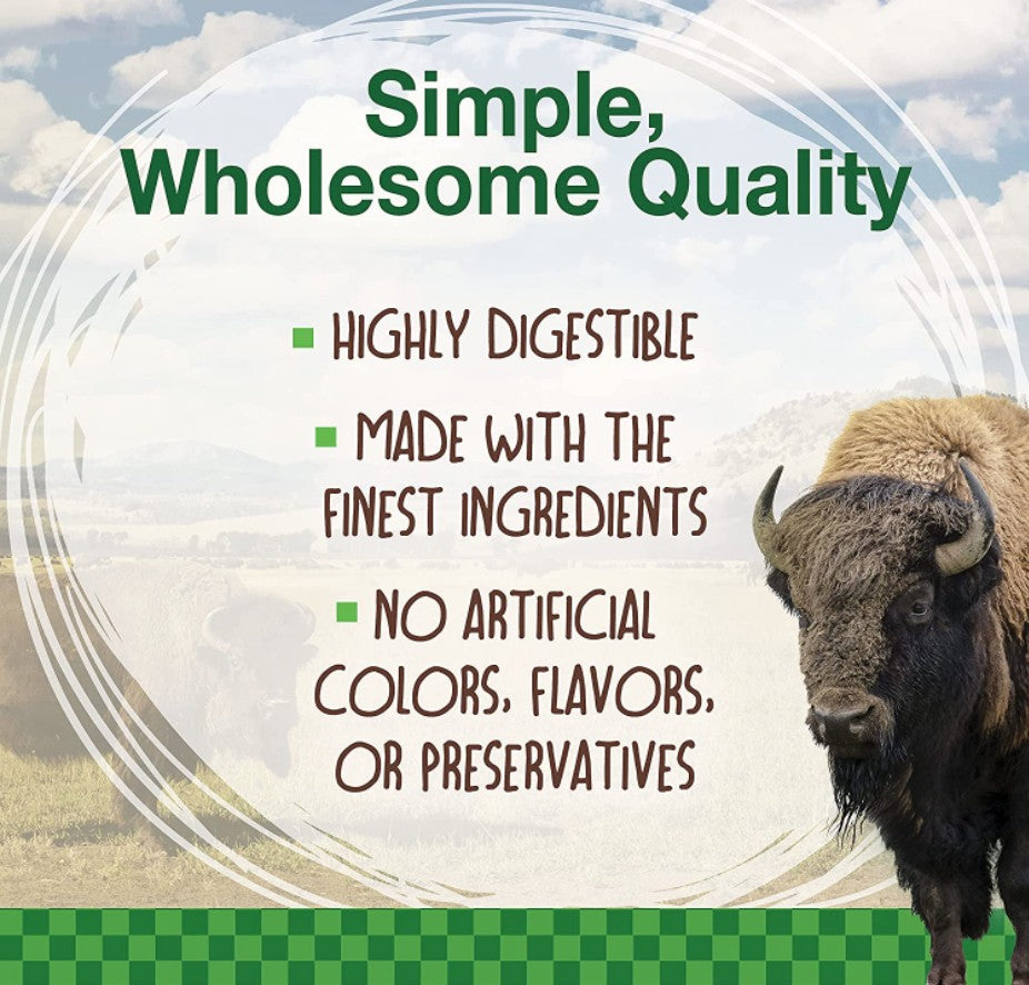 5 count Nylabone Healthy Edibles Natural Wild Bison Chew Treats Large
