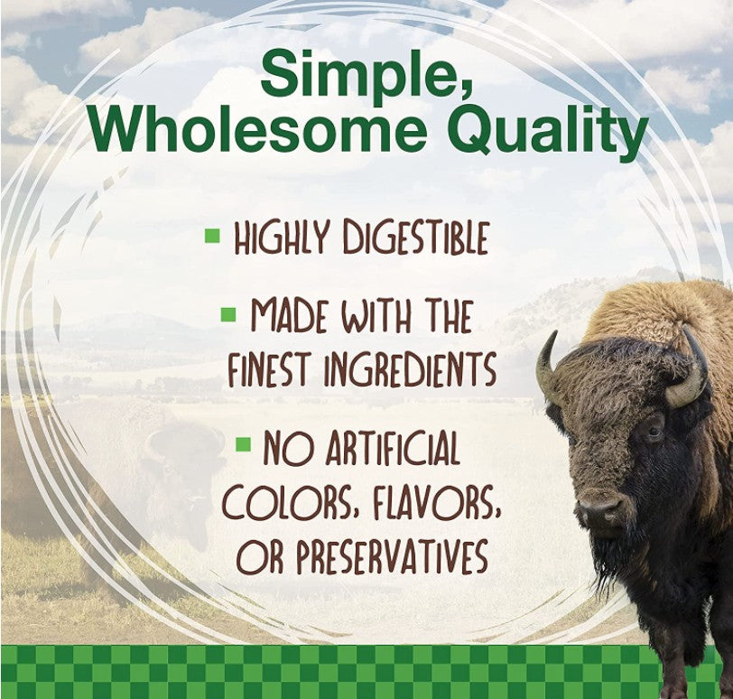Nylabone Healthy Edibles Natural Wild Bison Chew Treats Small - PetMountain.com