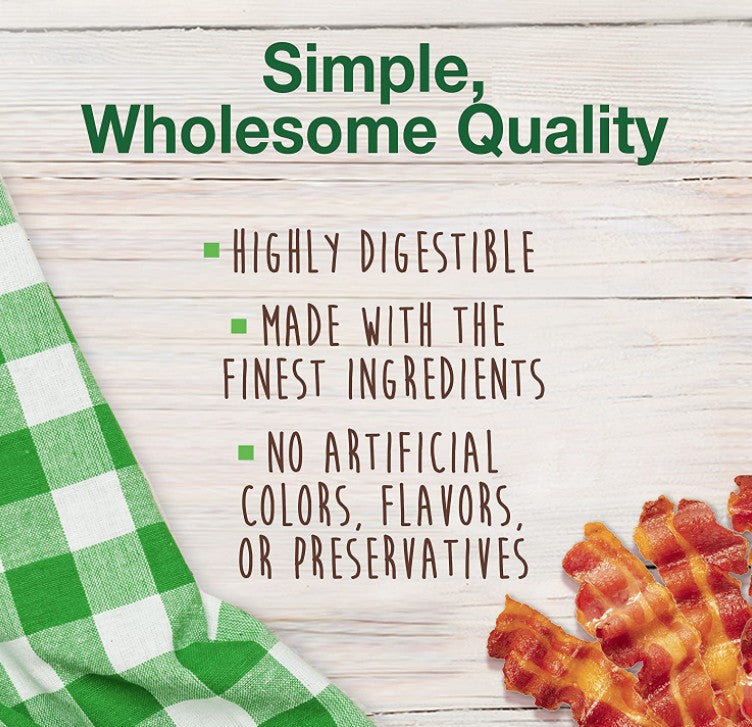 Nylabone Healthy Edibles All-Natural Long Lasting Bacon Chew Treat Souper - PetMountain.com