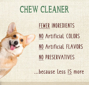 480 count (15 x 32 ct) Nylabone Natural Nutri Dent Fresh Breath Limited Ingredients Mini Dog Chews