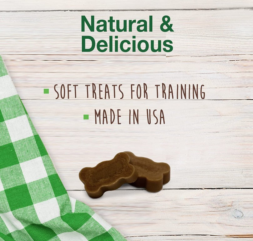 Nylabone Natural Healthy Edibles Beef and Cheese Chewy Bites Dog Treats - PetMountain.com