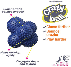 16 count Nylabone Power Play Crazy Ball Dog Toy Large