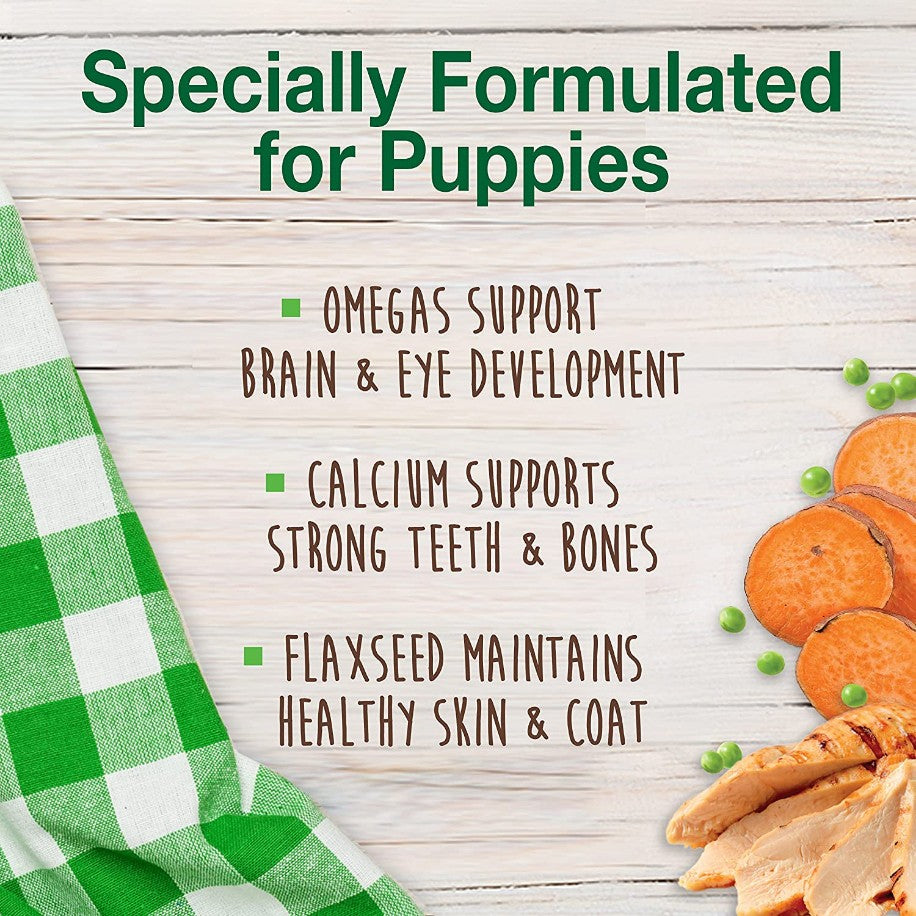 Nylabone Natural Healthy Edibles Puppy Turkey and Sweet Potato Puppy Chew Treats Regular - PetMountain.com