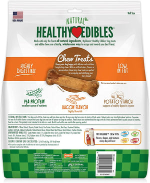 Nylabone Healthy Edibles Chews Bacon Wolf - PetMountain.com