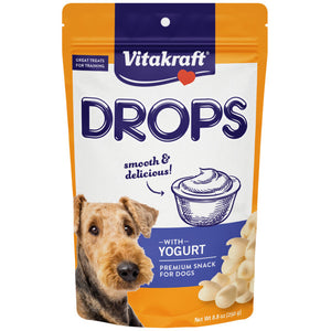 Vitakraft Drops with Yogurt Dog Training Treats - PetMountain.com