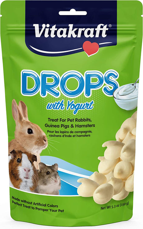 5.3 oz Vitakraft Yogurt Drops for Rabbits