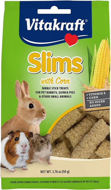 1.76 oz Vitakraft Slims with Corn for Rabbits