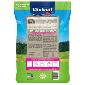 168 oz (6 x 28 oz) Vitakraft Orchard Grass Soft Stemmed Grass Hay